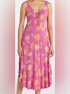 Z Supply Jamie Midi Dress- Size Small